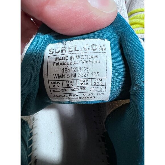 Sorel kinetic lace sneaker women size 8.5 - Picture 5 of 11